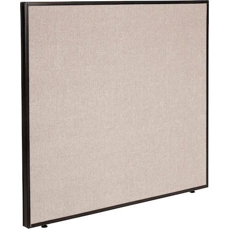 Global Industrial Office Partition Panel, 48-1/4W x 42H, Tan 240225TN